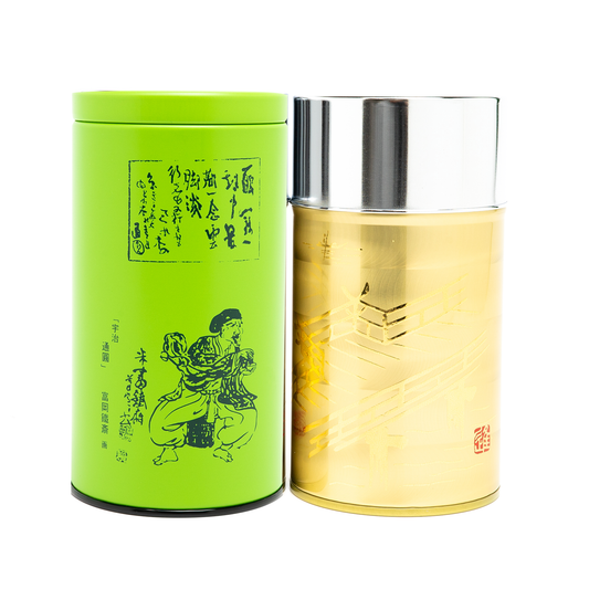 玉露 たまかつら150g・お煎茶 あさかぜ150g　缶入詰合