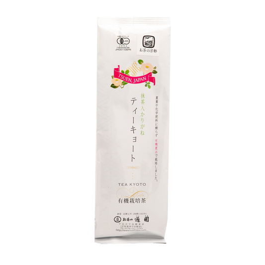 有機抹茶入りかりがねティーキョート140g袋入